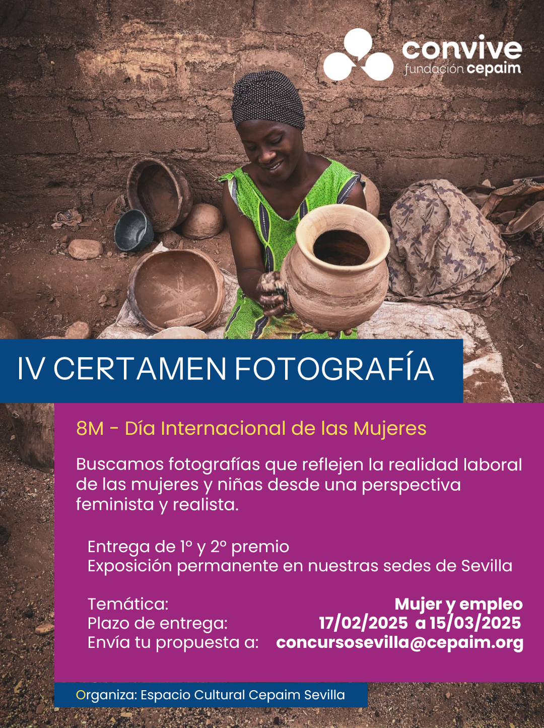 IV Certamen Fotografía - Cepaim Sevilla