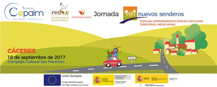 1509Jornada Nuevos Senderos Fundacion Cepaim Caceres Septiembre2017