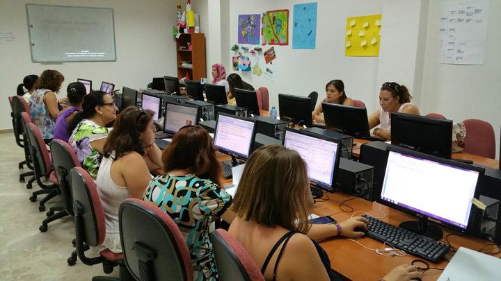 Alumnas Informatica Básica Programa adelante Cepiam Ciudad Real