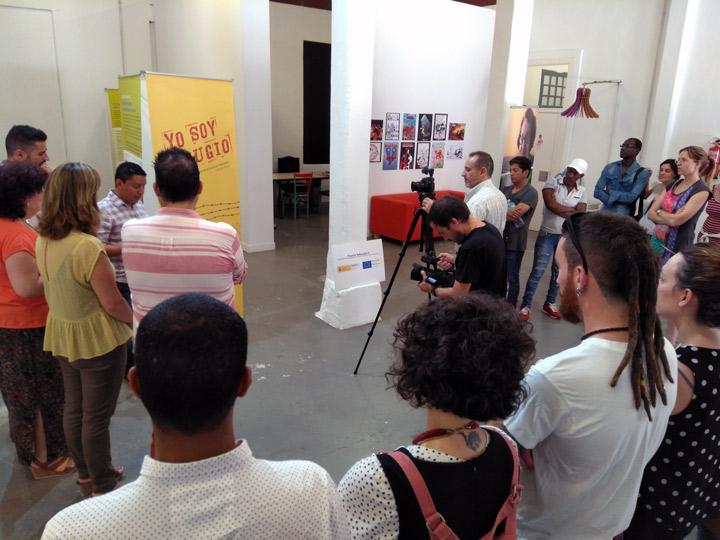 InauguraciónExpoYoSoyRefugio murcia 20J 2018 2