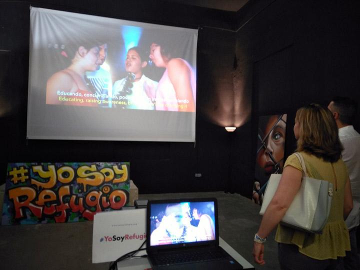 InauguraciónExpoYoSoyRefugio murcia 20J 2018 4