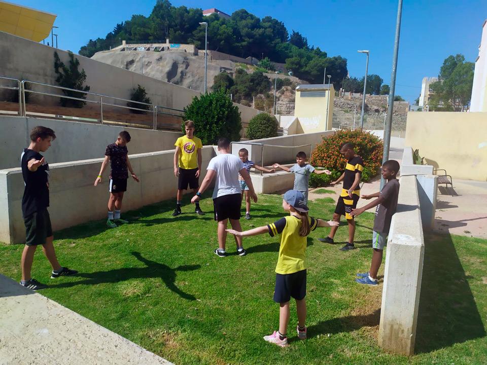 web Cartagena ICI PI Taller de Parkour 1