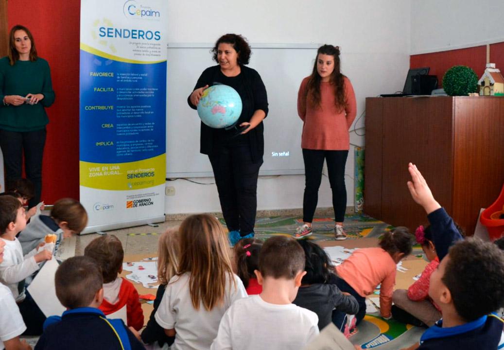 Teruel Senderos sensibilizacion 1 octubre2019