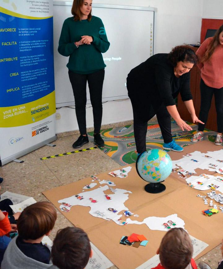 Teruel Senderos sensibilizacion 2 octubre2019