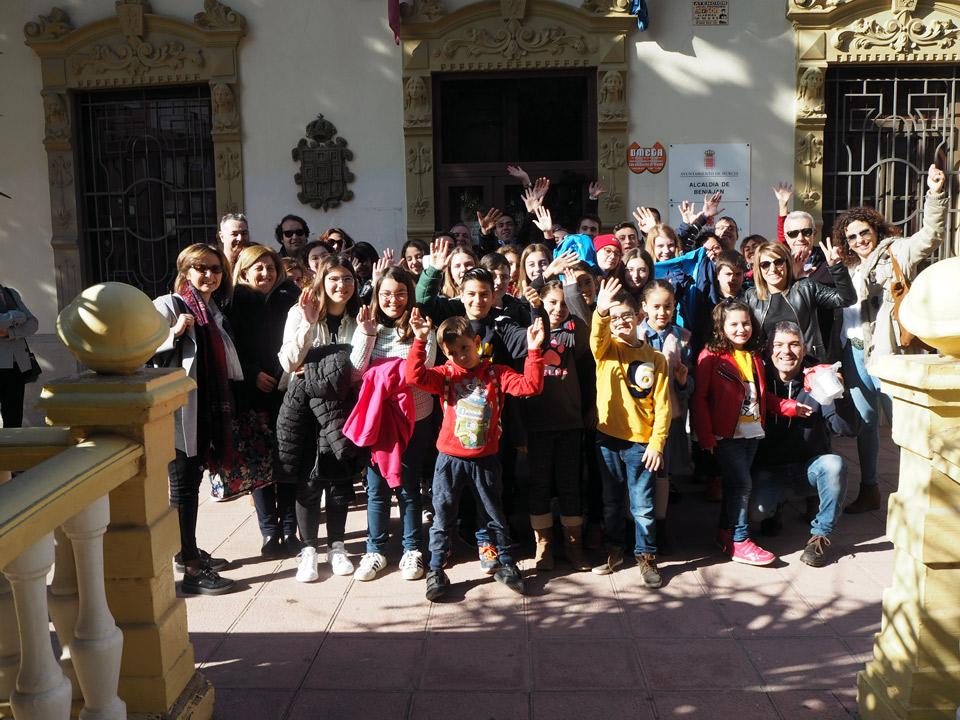 EstacionMurcia 3 febrero2020 visitaErasmus