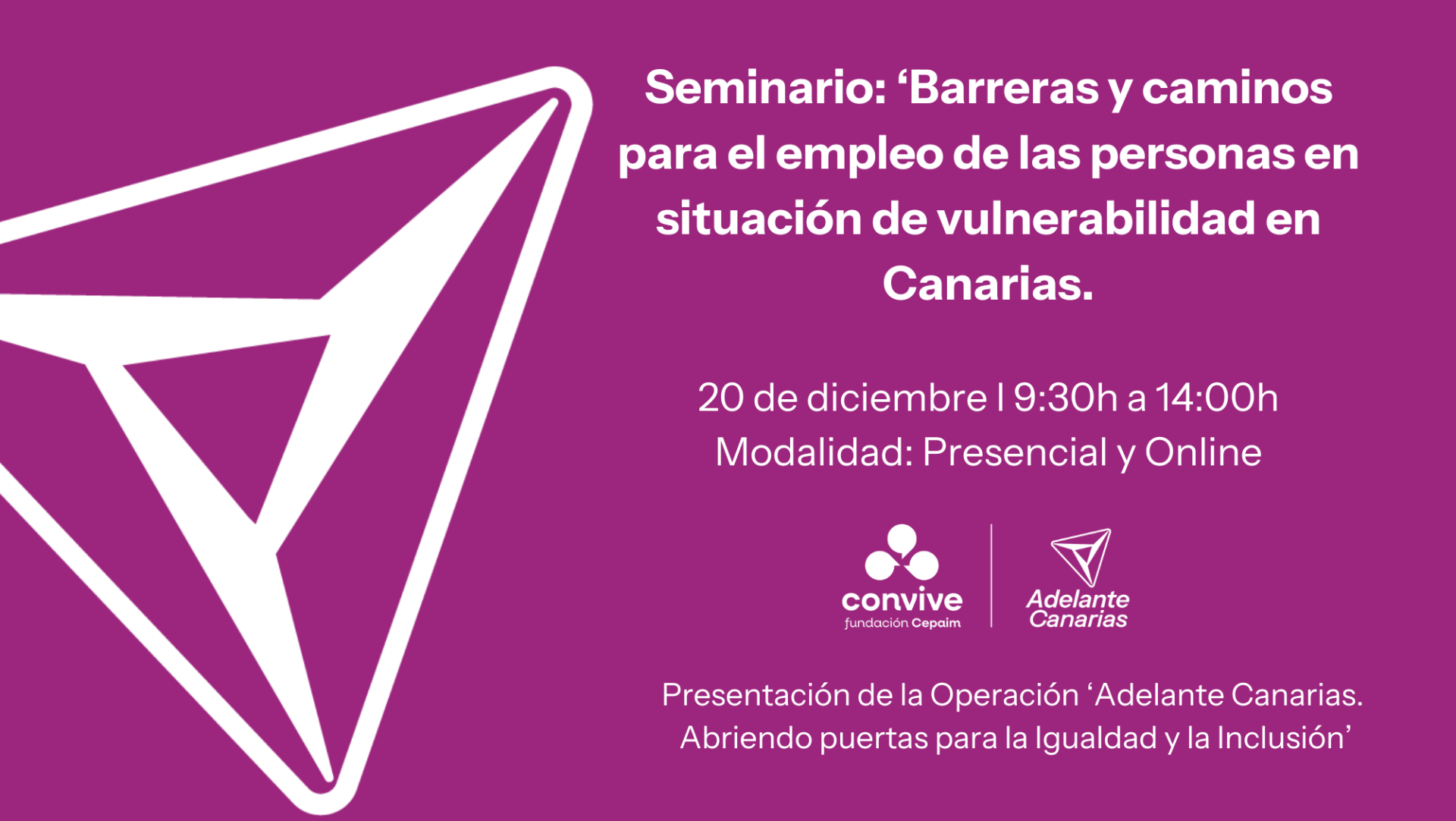 Seminario Adelante Canarias